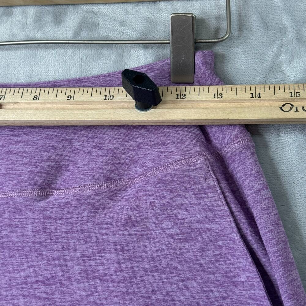 Outdoor Voices Shorts Womens Small Heathered Purple 3" Inseam High Waist Running - Picture 6 of 8